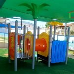 מתקן משחקים לגני ילדים - סינדרלה - 99076 - מבט מאחור