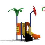 מתקן משחקים לגני ילדים - צ'יק צ'אק מיני מגדל 1 - NAT-052 MINI C - הדמייה