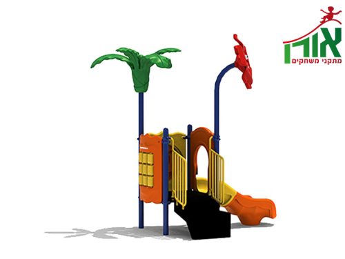 מתקן משחקים לגני ילדים - צ'יק צ'אק מיני מגדל 1 - NAT-052 MINI C - הדמייה