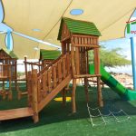 מתקן משחקים מעץ רוביניה - שומר היער - JS-001