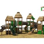 מתקן שעשועים ממתכת - בונגלוס - 99021 - הדמייה