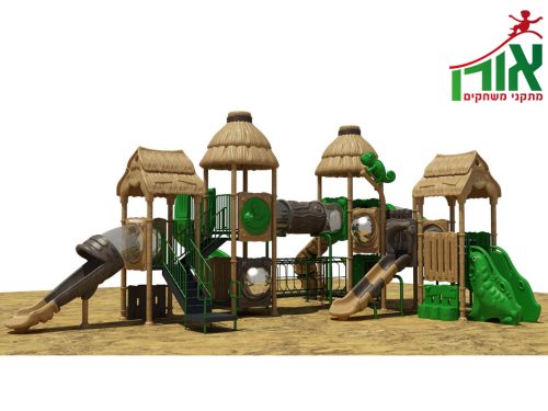מתקן שעשועים ממתכת - בונגלוס - 99021 - הדמייה