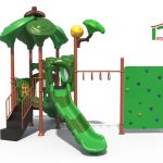 מתקן שעשועים ממתכת - הילי - 99084 - הדמייה