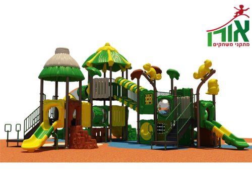 מתקן שעשועים ממתכת – ספארי - 99024 - הדמייה