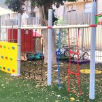 מתקן כושר וקיר טיפוס 4 פעילויות - 99486